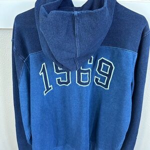 Gap Denim/Indigo Athletic Department sweatshirt.